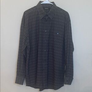 Bachrach Collared Button Down Shirt Size Large